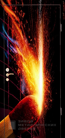 Фото «Дверь с фотопечатью №14» в Ступино